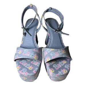 Aldo x Barbie Denim Platform Heels – Brand New